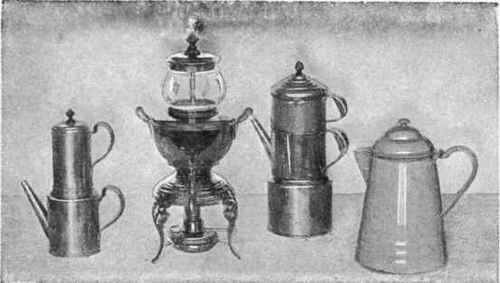 Coffee Percolators and Pot.