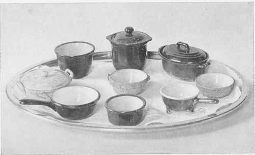 Assorted Small Casseroles.