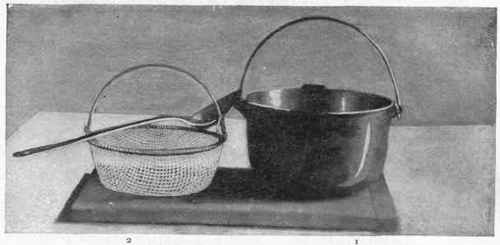 Frying Kettle And Basket.