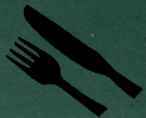 Kitchen fork and knife
