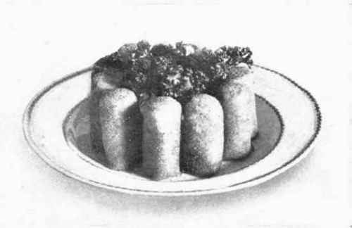 Nut and Potato Croquettes.