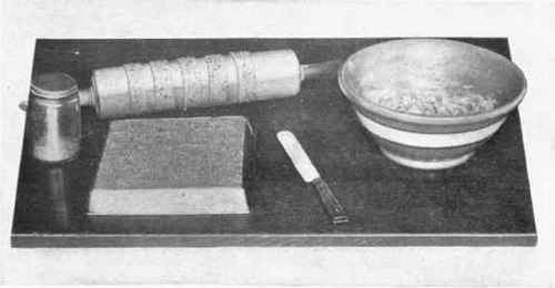 The Rolling of Swedish Nut Wafers.