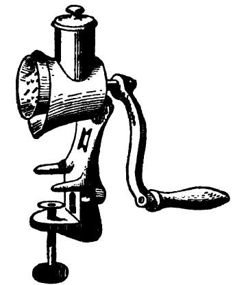 Bread Grater. (Also Used For Corn, Cheese, And Cocoanut.)