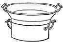 English Braising pan.