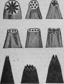 TUBES FOR CAKE ORNAMENTING.