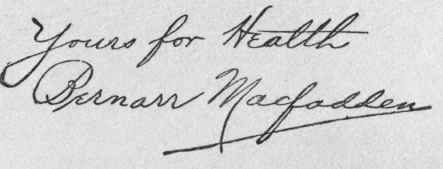 Bernarr Macfadden