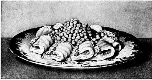 Fillets Of Flounder With Green Peas
