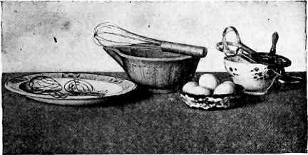 Utensils for beating eggs