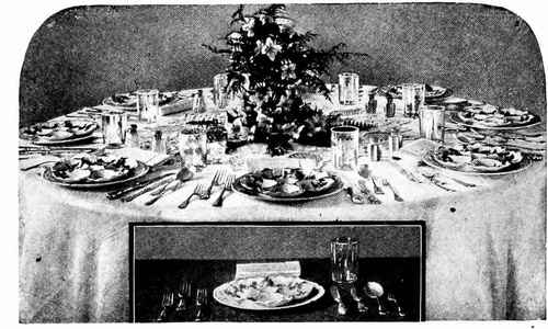 Dinner Table, First Course