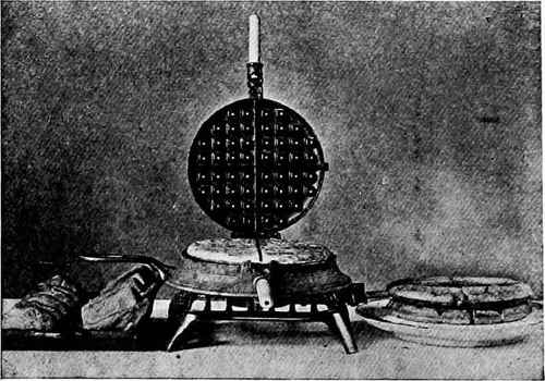 Muffins And Waffles, With Utensils