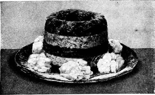Pineapple Bavarian Cream Pompadour Style