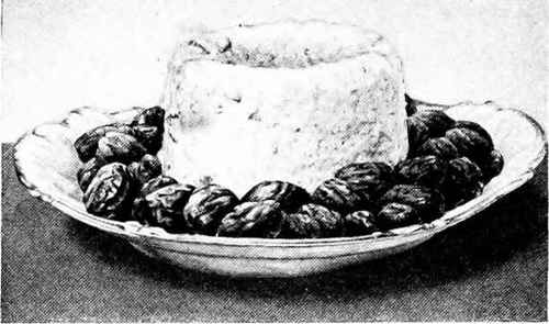 Rice Bavarian Cream With Prunes