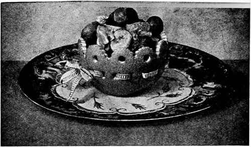 Salpicon Of Fruit In Grapefruit Basket