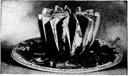 Watermelon Served In Wedge-Shaped Slices