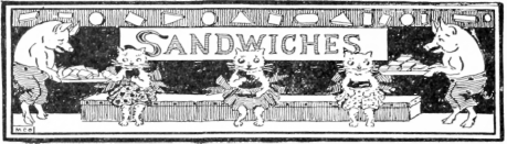 Sandwiches For Luncheons Afternoon Functions And E 65