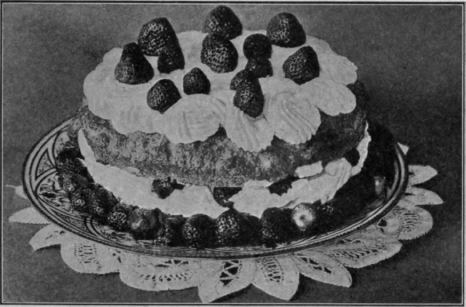 Grandmother's Strawberry Shortcake. Recipe on Page 245.