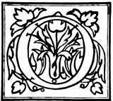 letter o