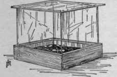 Small propagating box, adapted to a window.