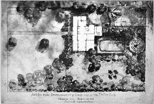 FiGure 41. PLAN FOR THE DEVELOPMENT OF A SUBURBAN RESIDENCE