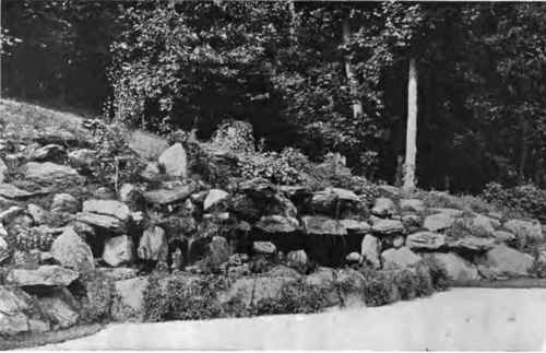An open rock garden on the Stokes estate at Lenox(see page 161).