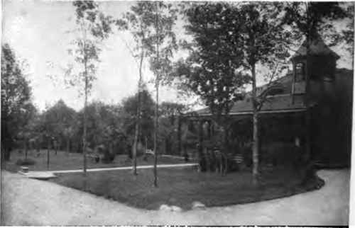 The house as It looked in 1891.