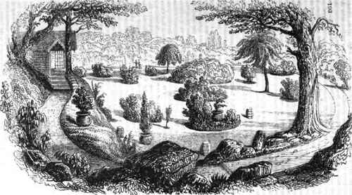 English Garden and Summer house.