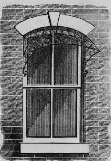 A Window Hood For Ornamental Vines 56