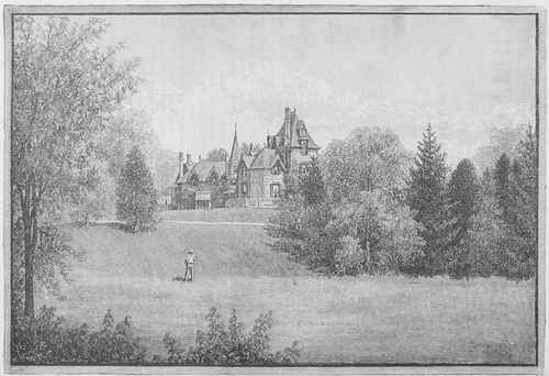 Residence of William Barton, Irvington on Hudson, N. Y.