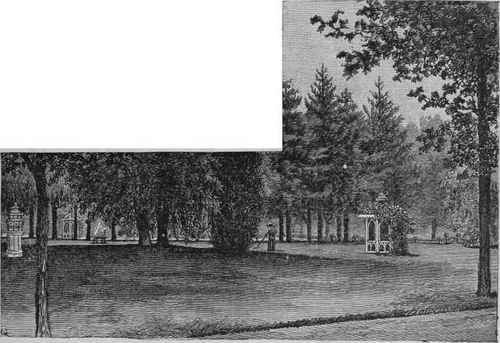 Lawn at J. M. Tilford's Residence. (See page 34).