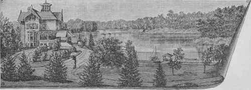 Side Terrace and Lake, Chismere.