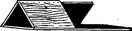 Triangular Board Drain.