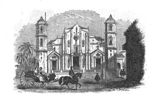 THE CATHEDRAL AT HAVANA.