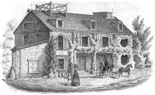 THE OLD BAPTRAM HOUSE.