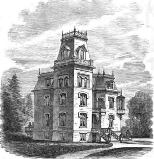 The Same, showing Mansard Hoof to Tower.