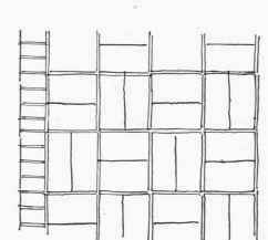 Fig. 50.   Basket pattern. Half bricks on edge for a border.   See page 51.