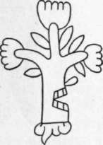Fig. 2. Sign of the avocado tree used by the Aztecs.