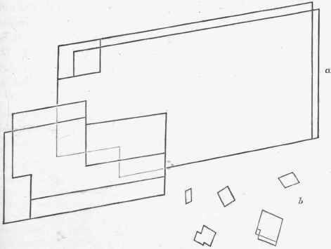 Crystals of cholestcarine; a, large ones from an old hydrocele; b, from stagnant, bile in gall bladder.