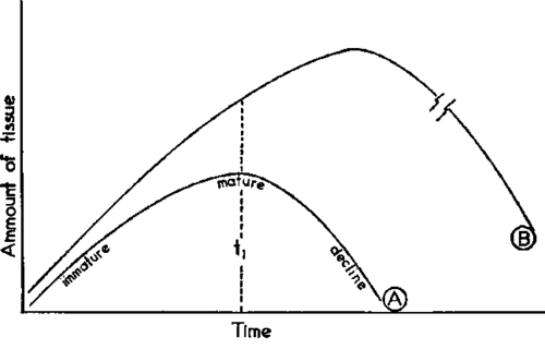 Comparison of Growth Curves of Normal and Neoplastic Tissue