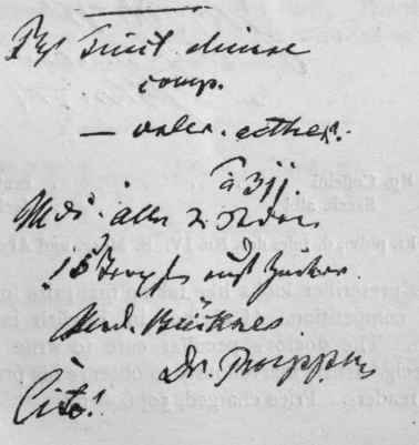 Facsimile Prescriptions 736