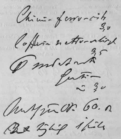 Facsimile Prescriptions 749