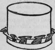 Sieve Extemporised From Muslin And Chip Box