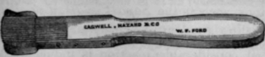 Fig. 12.   Squire's multiple scarifier, one half size.