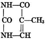 5 methyl, 2,6 dioxy pyrimidine.