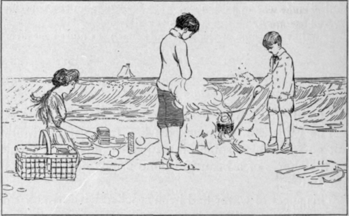 Fig. 31.   The Luncheon Club at the shore.
