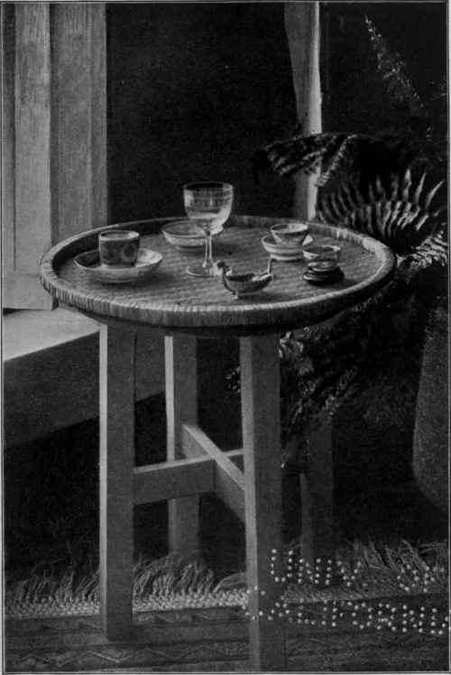A TEA TRAY.