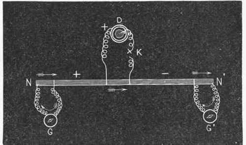 Diagram to illustrate Electrotonus.