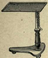 BED TABLE (WITH RACK)