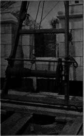 A Breast Derrick with Unprotected Gears.