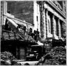 Wooden Chutes for Demolition Work.