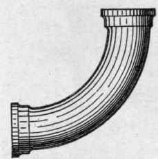 Fig. 172. Quarter Bend with Double Hub.